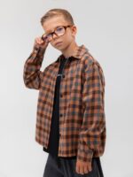 Bodo Рубашка коричнево-карамельная — изображение 9