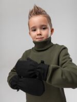 Bodo Варежки Softshell черные — изображение 2