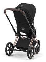 Cybex Коляска 2 в 1 Priam IV Sepia Black шасси Rosegold + Cloud G i-Size Magic Black + Base G + Sirona G i-Size Magic Black — изображение 9