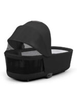 Cybex Коляска 2 в 1 Priam IV Sepia Black шасси Rosegold + Cloud G i-Size Magic Black + Base G + Sirona G i-Size Magic Black — изображение 5