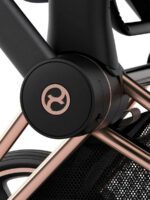 Cybex Коляска 2 в 1 Priam IV Sepia Black шасси Rosegold + Cloud G i-Size Magic Black + Base G + Sirona G i-Size Magic Black — изображение 10