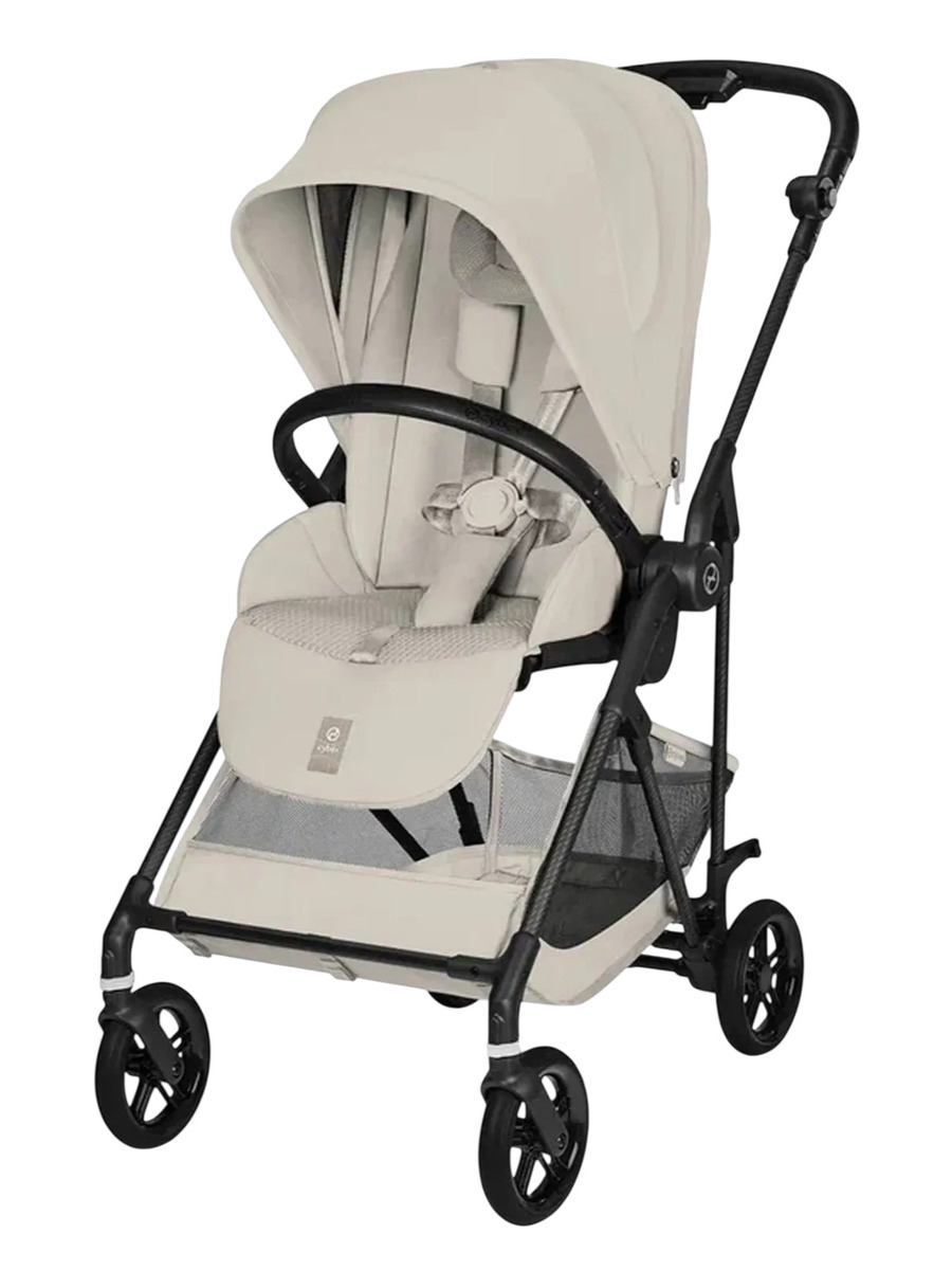 Cybex Прогулочная коляска Melio Carbon 2026 Dune Grey Cybex Прогулочная коляска Melio Carbon 2026 Dune Grey — изображение 1