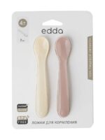 Edda Набор из 2-х силиконовых ложек пломбир/пудра — изображение 6