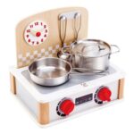 Hape Игровой набор 2в1 Плита и гриль