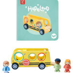 Hape Игровой набор Школьный автобус