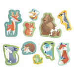 Hape Пазл Лесные животные 10 картинок