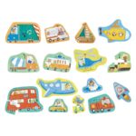 Hape Пазл Транспорт 15 картинок