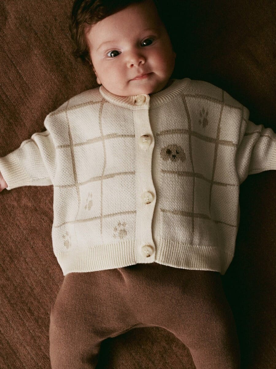 Loomknits Кардиган вязаный молочный Loomknits Кардиган вязаный молочный — изображение 1