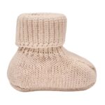 Loomknits Пинетки вязаные пудровый