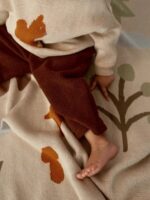Loomknits Плед вязаный мультиколор 100×100см — изображение 3