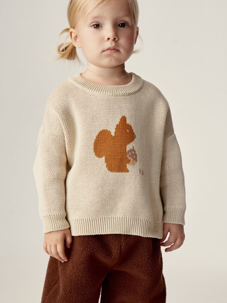 Loomknits Свитер бежевый Loomknits Свитер бежевый — изображение 1