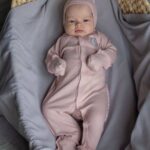 Наследник Выжанова Комбинезон на кнопках пудра