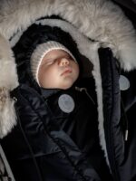 Наследник Выжанова Зимний комплект на выписку (конверт, комбинезон) черный — изображение 5