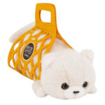 Orange Toys Мягкая игрушка Кот Барсик в сумке белый