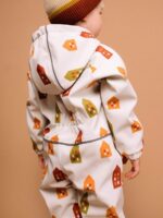 ToucanKids Демисезонный комбинезон Softshell домики — изображение 4