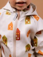 ToucanKids Демисезонный комбинезон Softshell домики — изображение 8