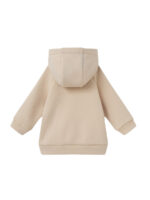 ToucanKids Костюм из футера с начесом (кофта с капюшоном, брюки) сливочный — изображение 7