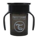 Twistshake Поильник 360 Cup чёрный 230мл