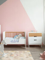 Antemi Комплект мебели с кроваткой Terra Light, комодом Albero Bello, матрасом 100х70см и пеленальным столиком белый/дерево — изображение 11