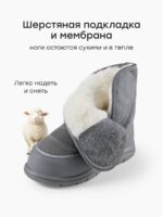 Happy Baby Дутики графит — изображение 2