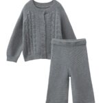 Happy Baby Комплект (кардиган, брюки) серый