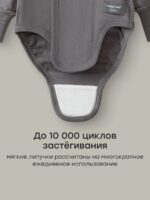 Happy Baby Набор из 2-х боди с длинным рукавом черно-белый — изображение 4