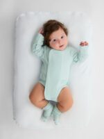 Happy Baby Набор из 2-х боди с длинным рукавом молочно-голубой — изображение 2