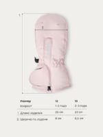 Happy Baby Рукавицы розовые — изображение 3