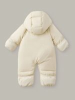 Happy Baby Утепленный демисезонный комбинезон молочный — изображение 7