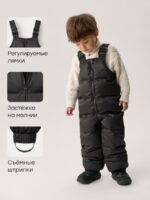 Happy Baby Зимний полукомбинезон сине-серый — изображение 7