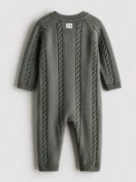Mimibaby Комбинезон Коса из шерсти мериноса полынь — изображение 3