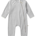 Mimibaby Комбинезон из флиса с подкладом серый