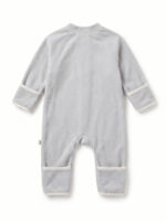Mimibaby Комбинезон из флиса с подкладом серый — изображение 10
