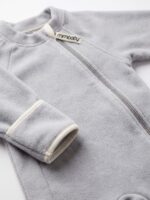 Mimibaby Комбинезон из флиса с подкладом серый — изображение 4