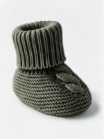 Mimibaby Пинетки Коса из шерсти мериноса полынь — изображение 2