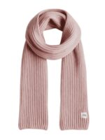 Mimibaby Шарф классический из шерсти мериноса пудровый