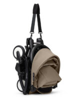 Stokke Коляска 2 в 1 Yoyo3 с мягкой люлькой шасси черное Серо-коричневый — изображение 10