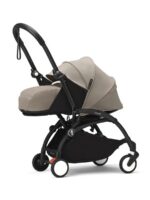 Stokke Коляска 2 в 1 Yoyo3 с мягкой люлькой шасси черное Серо-коричневый — изображение 2