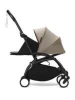 Stokke Коляска 2 в 1 Yoyo3 с мягкой люлькой шасси черное Серо-коричневый — изображение 3