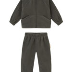 ToucanKids Костюм из флиса (кофта на молнии, брюки) графит