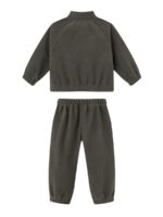 ToucanKids Костюм из флиса (кофта на молнии, брюки) графит — изображение 7