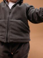 ToucanKids Костюм из флиса (кофта на молнии, брюки) графит — изображение 4