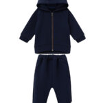 ToucanKids Костюм из футера петля темно-синий